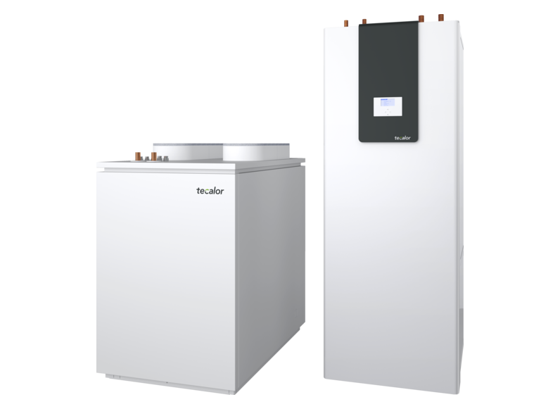 tecalor Luft-Wasser-W&auml;rmepumpen TTL 13.5 I TSBC Set