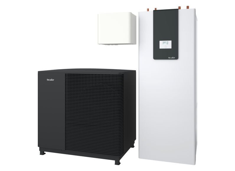 tecalor Luft-Wasser-Wärmepumpen TTL 10.1 AC comfort TSBC 300 Set
