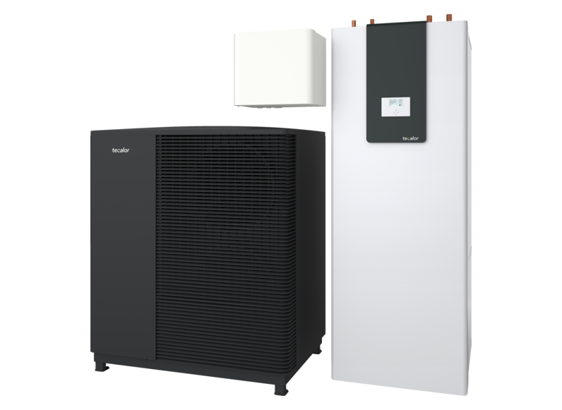 tecalor Luft-Wasser-W&auml;rmepumpen TTL 13.1 AC comfort TSBC 300 Set