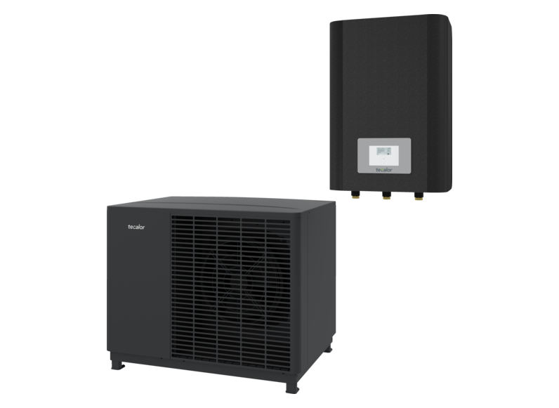 tecalor Luft-Wasser-Wärmepumpen TTL 10.1 ACS eco + THM eco