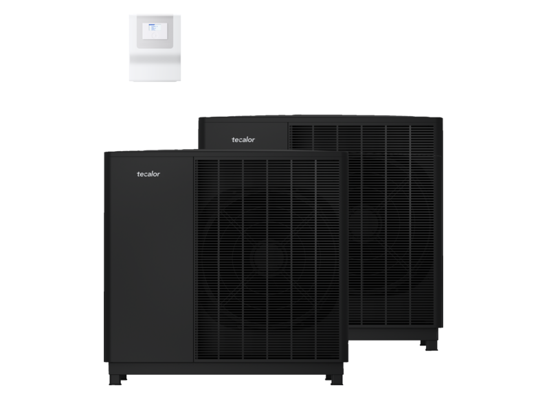 tecalor Luft-Wasser-Wärmepumpen TTL 13.1 AC eco 2er Set