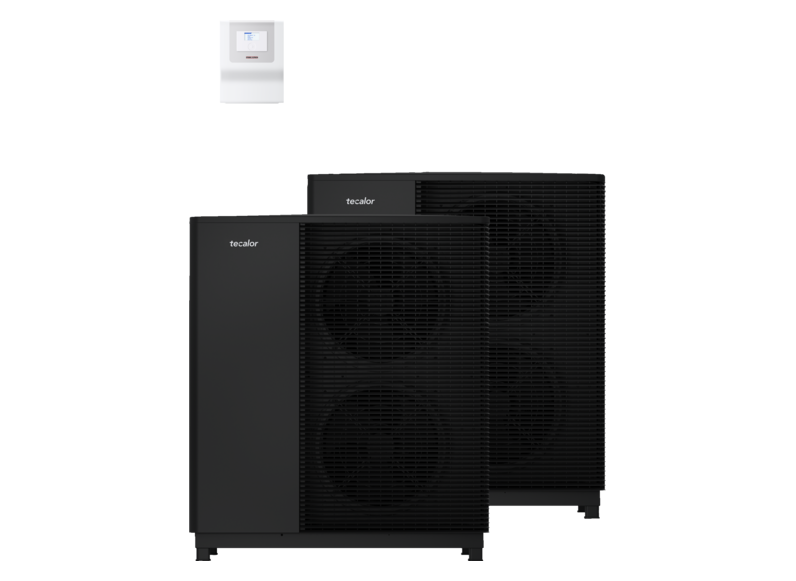 tecalor Luft-Wasser-W&auml;rmepumpen TTL 13.1 AC comfort 2er Set