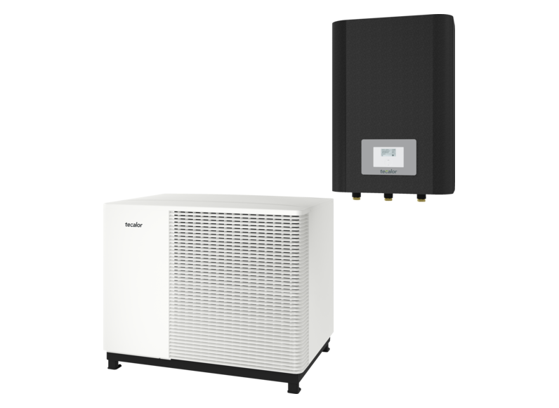 tecalor Luft-Wasser-W&auml;rmepumpen TTL 5.1 W ACS comfort + THM eco