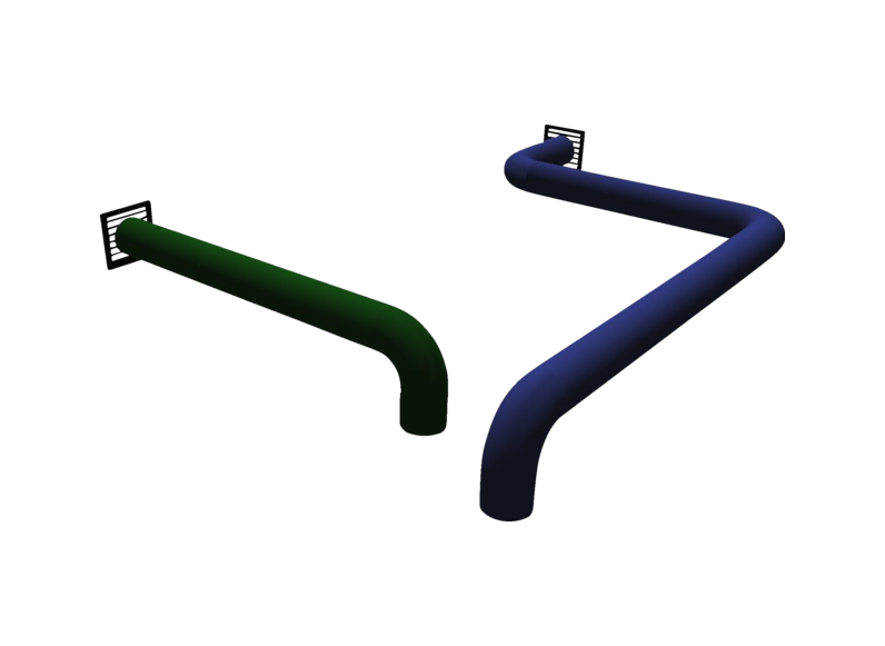 tecalor Luftverteilsystem Set FA DN 125