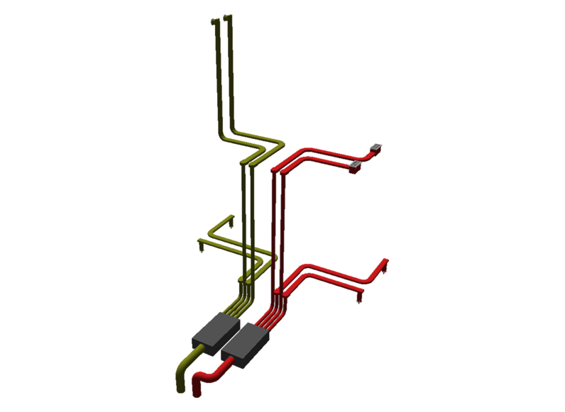 tecalor Luftverteilsystem VTK 240 Balance Topline Set