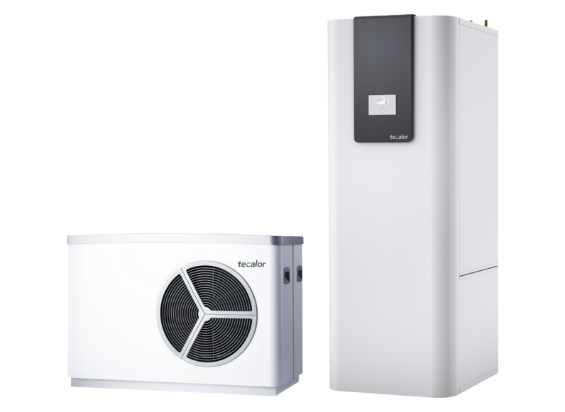 tecalor Luft-Wasser-Wärmepumpen TTL 20 A TSBC Set