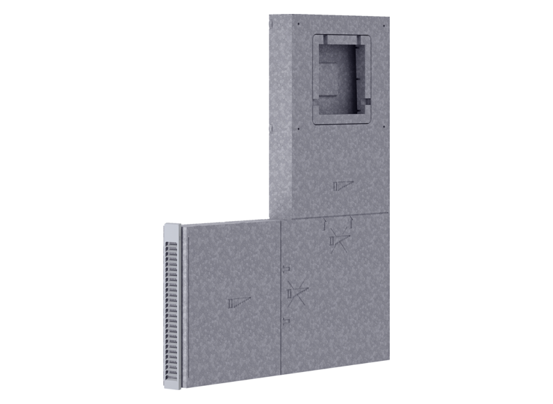tecalor Innen-/Fassadenabschl&uuml;sse LKA III SR
