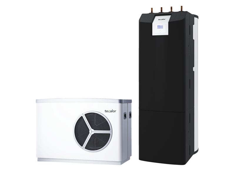 tecalor Luft-Wasser-Wärmepumpen TTL 5.6 ACS TSBC 180 Set
