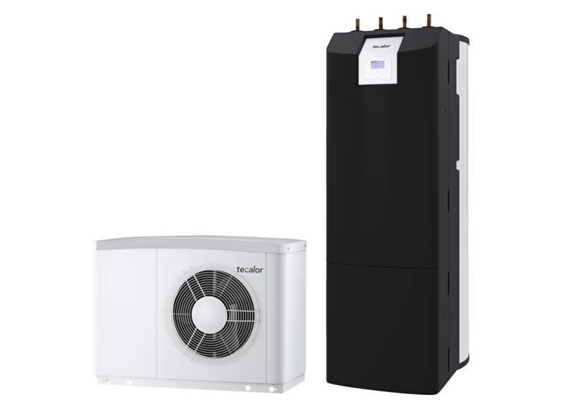 tecalor Luft-Wasser-W&auml;rmepumpen TTL 3.5 ACS TSBC 180 Set