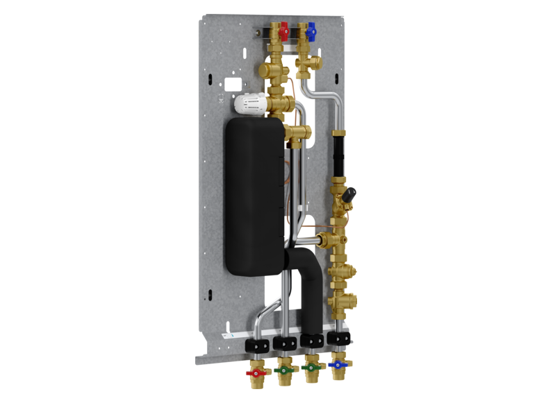 tecalor Wohnungsstation Trinkwasser und Heizung WS-GTA Trend