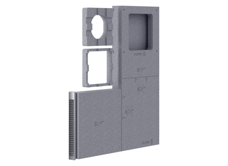 tecalor Innen-/Fassadenabschl&uuml;sse LKA III SR