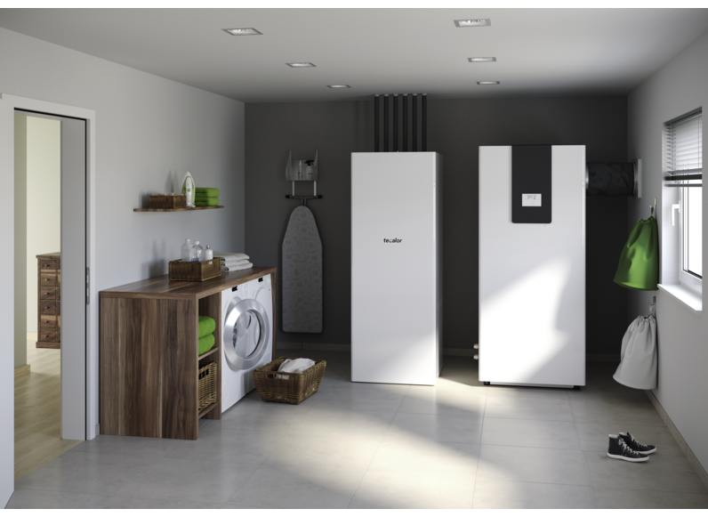 tecalor Luft-Wasser-Wärmepumpen TTL 4.5 IKCS TSBC 300 L Set