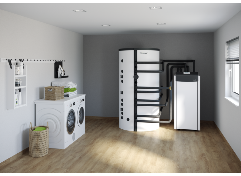 tecalor Sole-Wasser-Wärmepumpen TTF 8.6