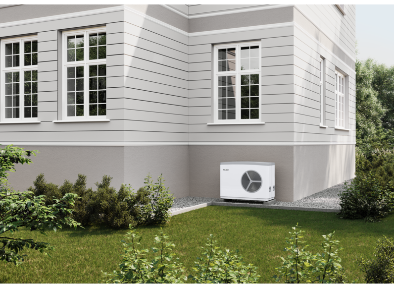 tecalor Luft-Wasser-Wärmepumpen TTL 9.6 AC TSBC Set