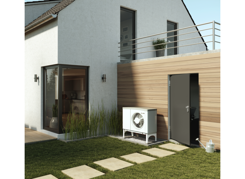 tecalor Luft-Wasser-W&auml;rmepumpen TTL 6.5 ACS TSBC Set