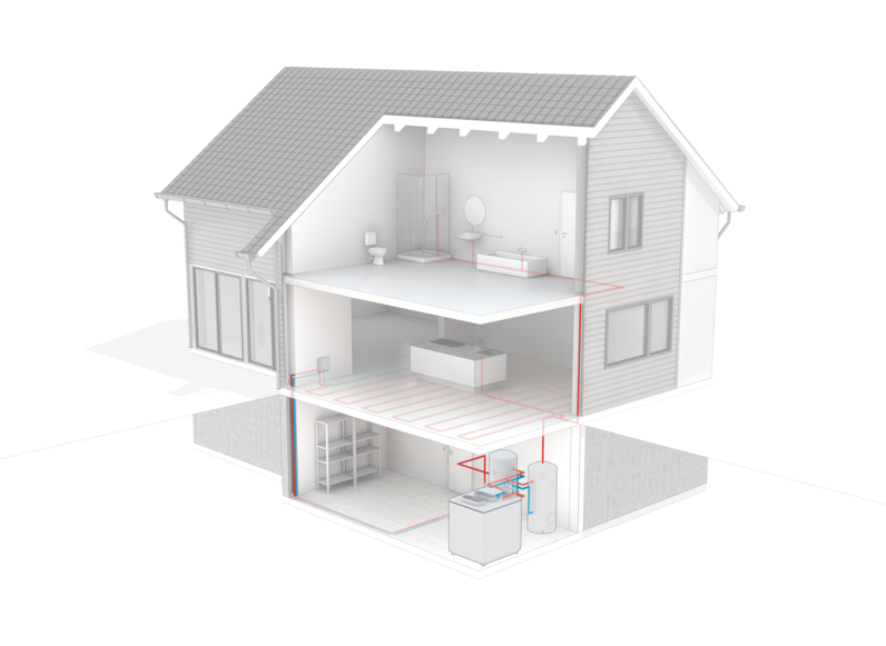 tecalor Luft-Wasser-W&auml;rmepumpen TTL 9.5 I