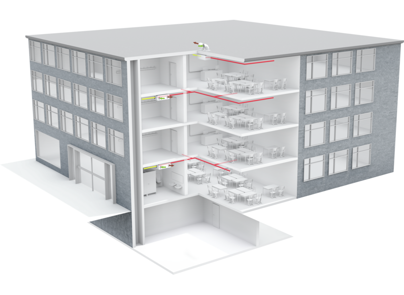 tecalor Dezentral LTM dezent 800 eco KE KZA